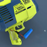 132Hole Rocket Luminous Bubble Gun Gatling Electric Soap