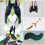 Tighnari Cosplay Wig Game Sumeru Tighnari Short Heat