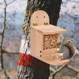 Useful Bird Squirrel Food Holder Feeding Box Handmade
