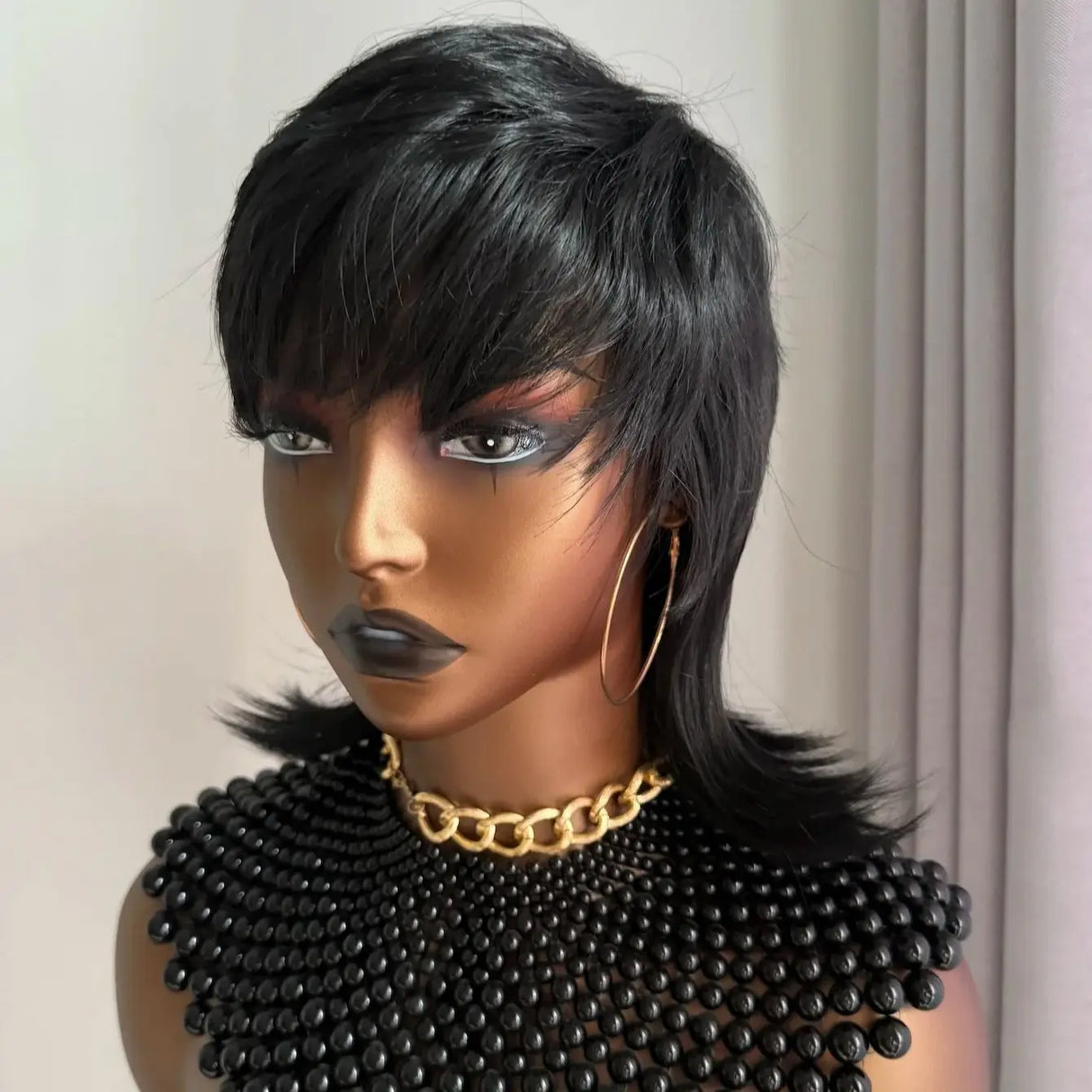 WIGERA Synthetic Short Pixie Cut Wigs On Sale