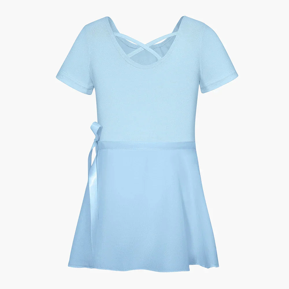 Gymnastics Leotards for Girls Dance Skirted Clothes Kids