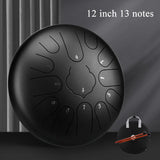 Hluru Glucophone Steel Tongue Drum 12 Inch 13