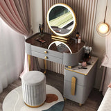 Classic Dressing Table Modern Organizers Mirror Vanity Storage