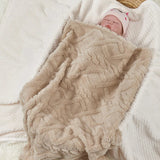 Baby Blanket Swaddle Blanket Pure Color Simple Nylon