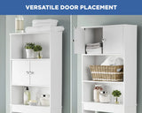 White 23 in. W Bathroom Space Saver Cabinet