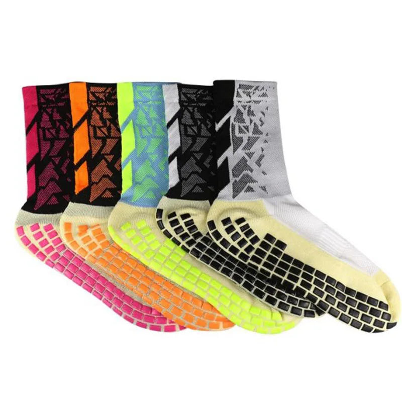 6 Pairs Football Socks Men Women Sports Socks