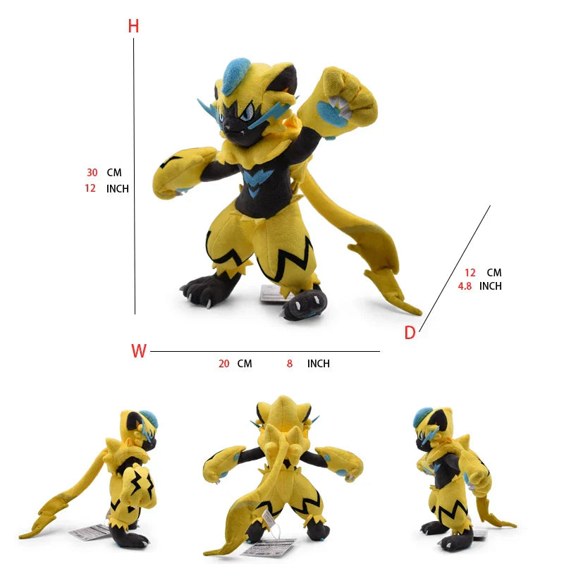 12 Inch Pikachu Cosplay Eevee Pokemon Weighted Plush
