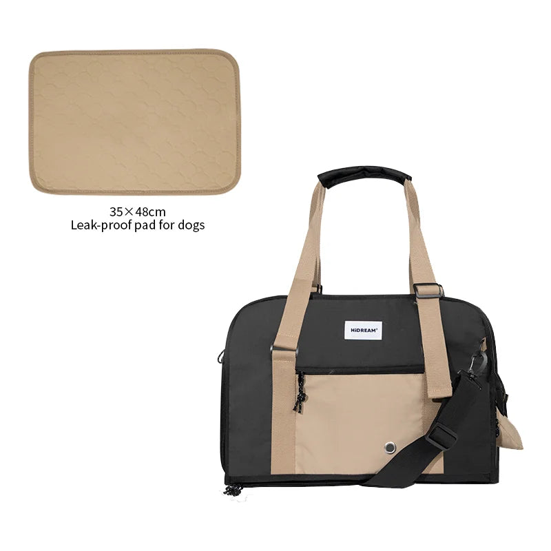 Soft Cat Dog Carriers Portable Breathable Foldable Shoulder