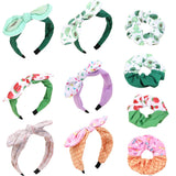 ncmama 2Pcs New Avocado Print Hairbands For Kids