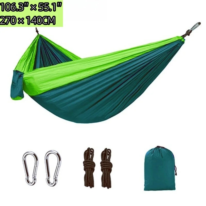 Portable Camping Hammocks for Outdoor Travel Backyard Hiking