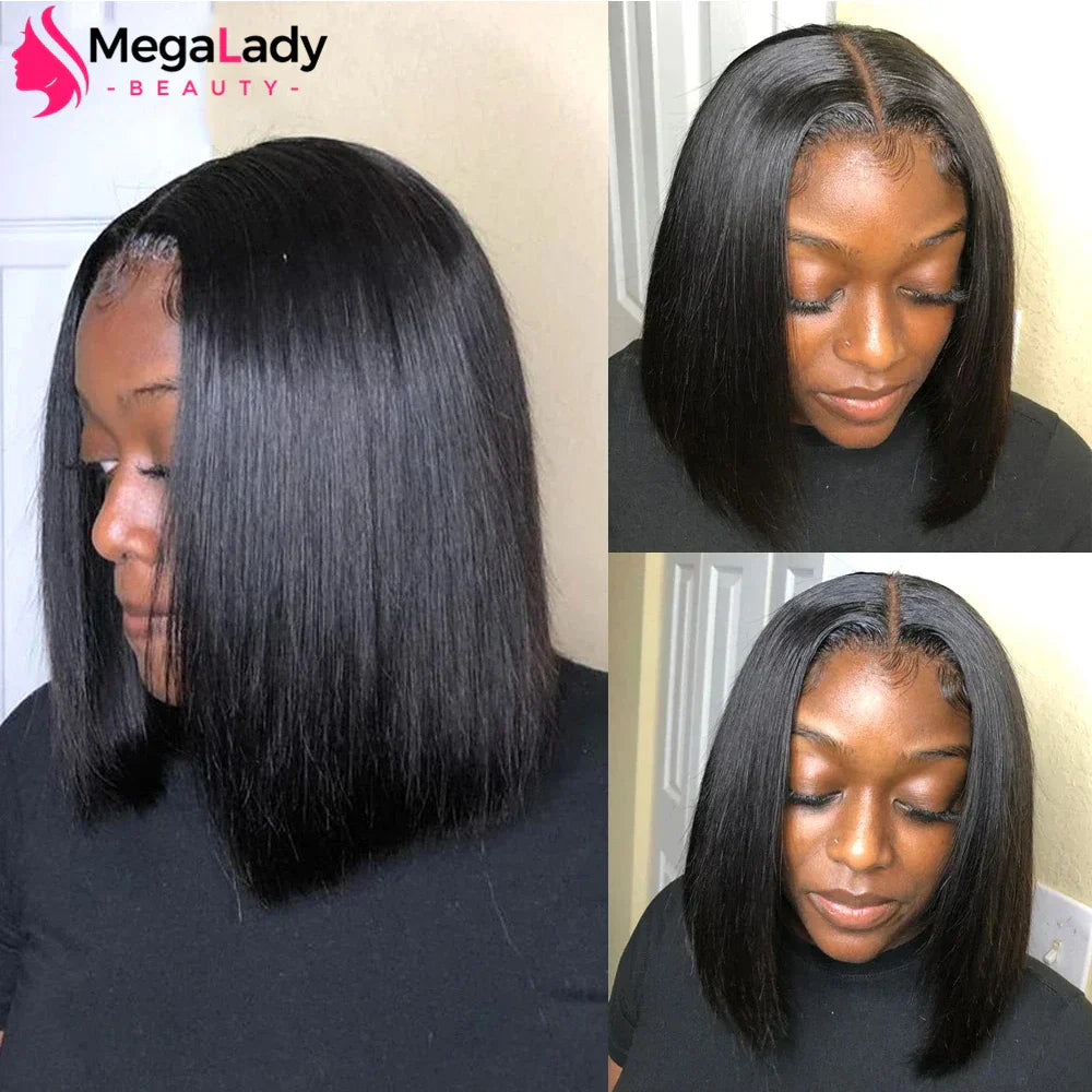 13x4 13x6 Lace Front BOB Wig Pre Pluckes