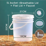 Brewing Beer With Home Fermentation Equipment Wine Bucket