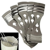 5/2 pcs Metal Candle Wicks Holder Centering Device