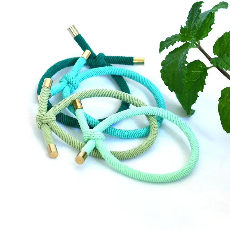 20pcpack Women Elastic Hair Rubber Bands Stylish Girls