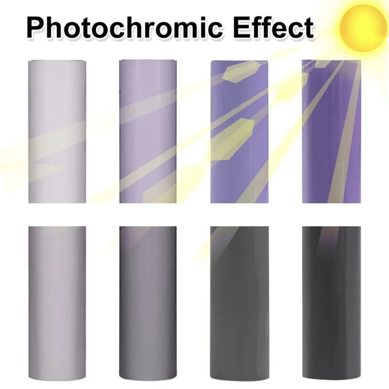 TPU Photochromic Headlight Protection Film PPF Paint Protection