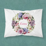 Name Personalized Baby Crib Cushion Cover Cute Bed