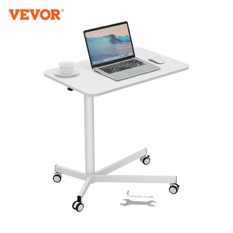 VEVOR 28"-44" Gas-Spring Height Adjustable Sit-Stand Desk W/