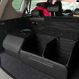 Car Storage Boxes Folding Auto Organizer Box PU