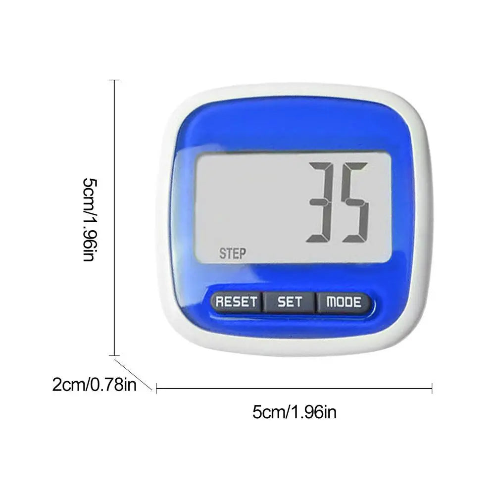 Mini Digital Step Counter Large Screen Smart Electronic