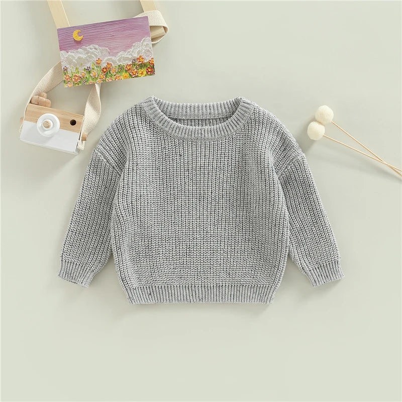 Autumn Winter New Toddler Boys Girls Solid Long