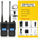 Retevis RA89 Walkie Talkie USB C Charge IP68