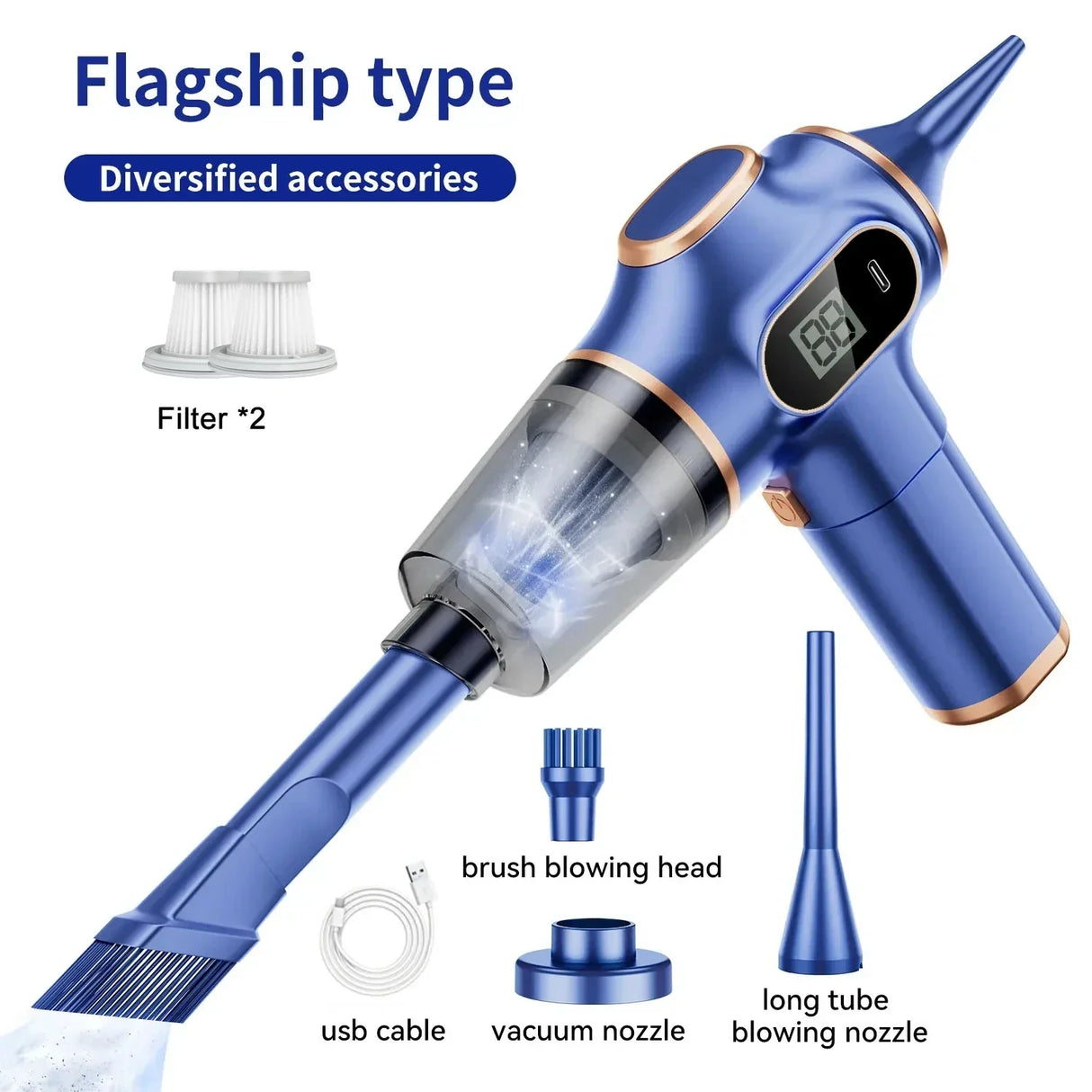 NEW Original 9500000Pa 5 in1 Wireless Vacuum Cleaner
