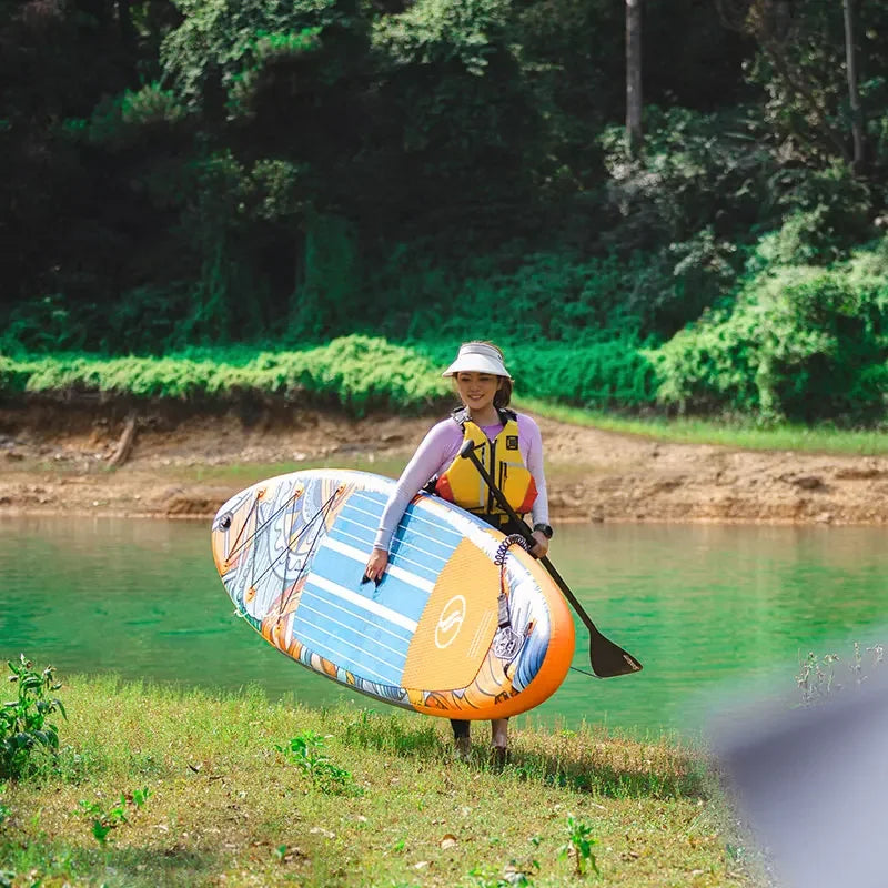 Paddle Inflatable Surfboard SUP Paddle Board Surfing Fishing