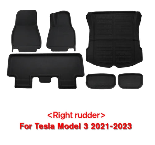 Fits Tesla Model 3 Model Y Floor Mat