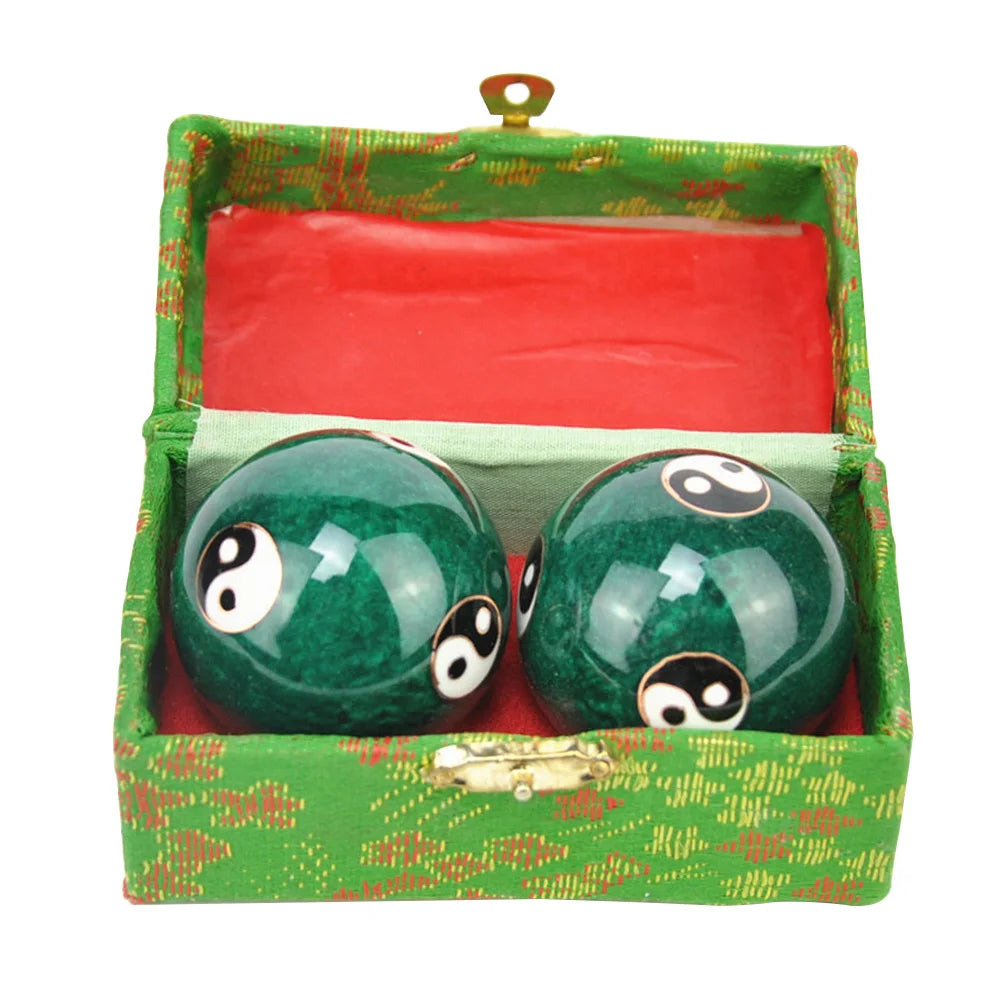 2pcs Yin Yang Relaxation Therapy Handball Fitness Finger