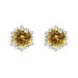 D VVS1 Moissanite Stud Earrings For Women 925