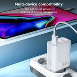 120W USB GaN Charger Quick Charge 3.0 Fast