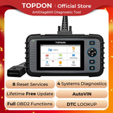 TOPDON ArtiDiag600 OBD2 Car Diagnostic Tool Profession Automotive