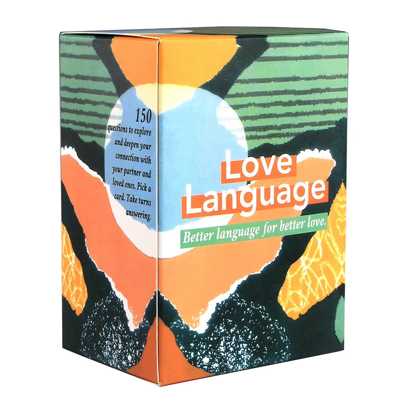Love Language Card Game Board Game 150 Conversation