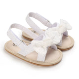 Girls' sandals Bowknot pearl sandals Children's sandals Toddler