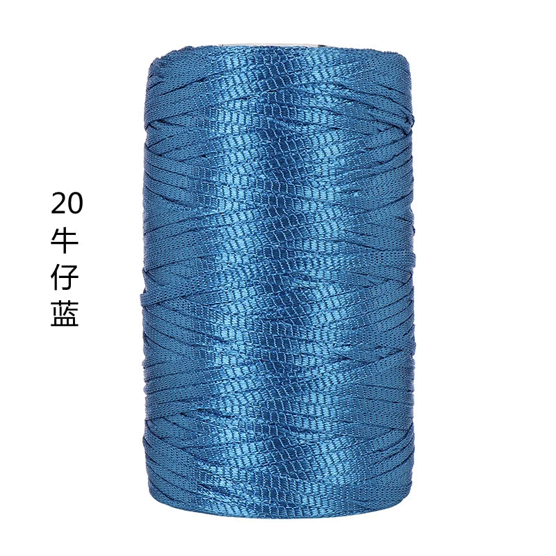 100g Summer Crochet Yarn 3mm Cord Line Hat
