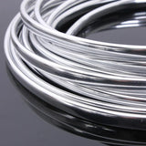 6M Car Door Chrome Moulding Trim Strip Edge