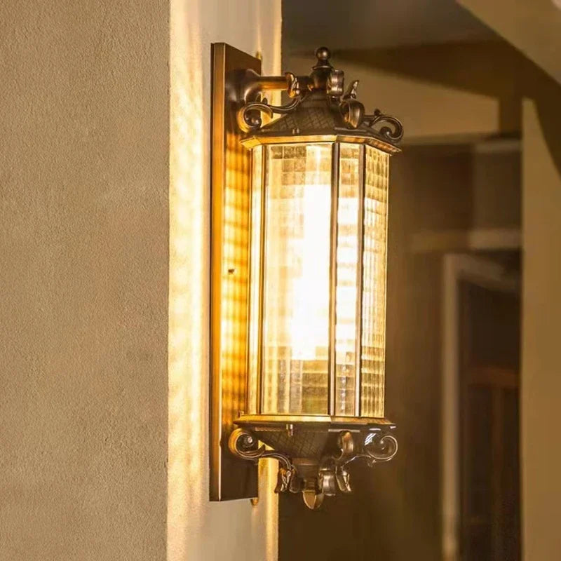 European Garden Terrace Wall Light Balcony Corridor Front