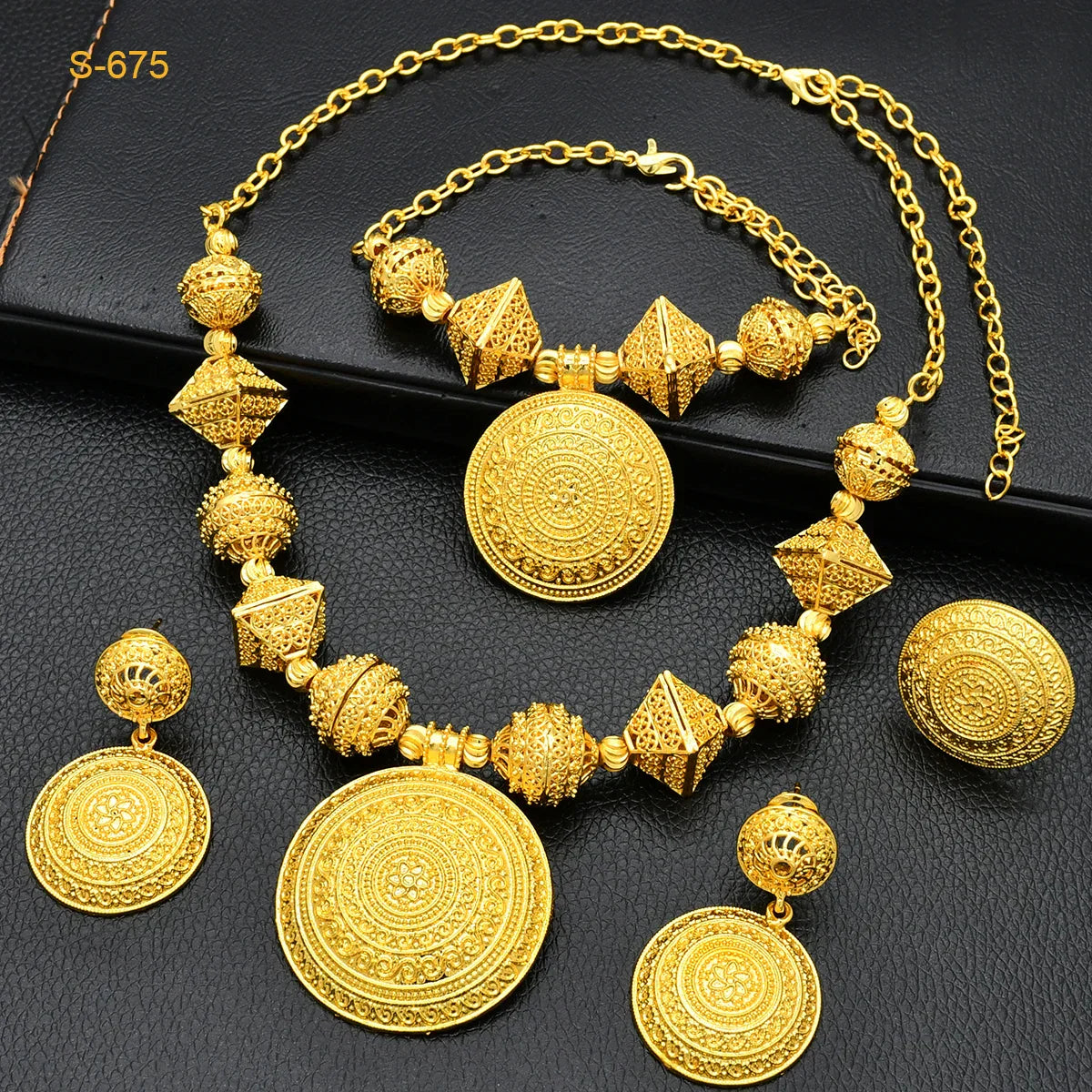 ANIID Africa Luxury Round Ball Jewelry Sets For