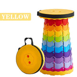 Portable Folding Camping Stools, Outdoor Telescopic Picnic Stools,