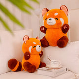 New Stuffed Anime Figure Doll Turned Red Panda