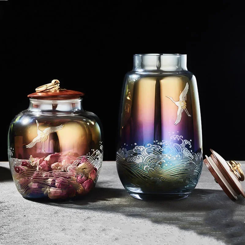 Pet Urn for Ashes Cat Glass for Human