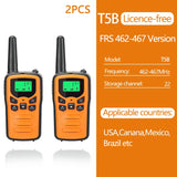 2/4/6 PCS ABBREE Walkie Talkie PMR/FRS UHF Mini