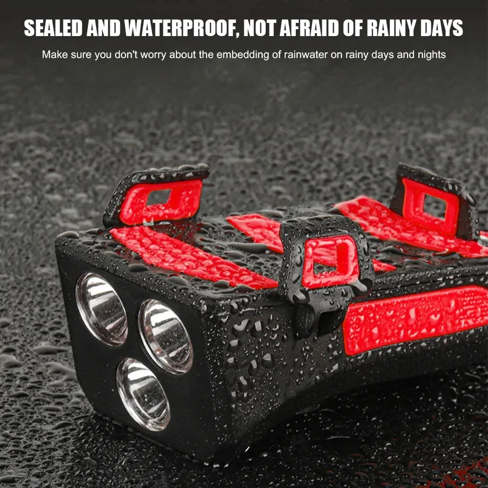 Bicycle Lights 4 in 1 USB Charging LED