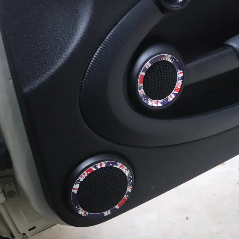 Car Speaker Cover Trim Sticker Door Horn Decoration