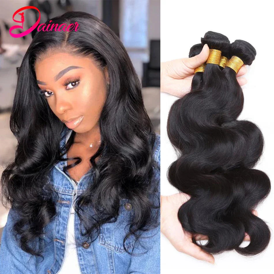 30Inch Body Wave Bundles 100% Human Hair 1/3/4