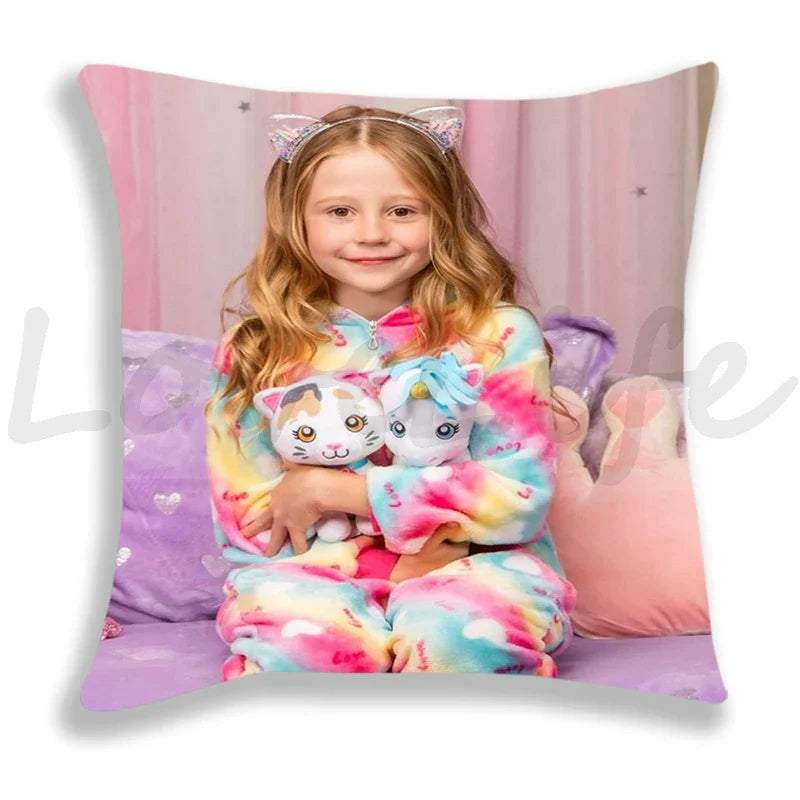 Cute Like Nastya Pillow Case Girls Pillowcase Sofa
