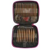 Circular Knitting Needles Crochet Hook Bamboo Knitting Set