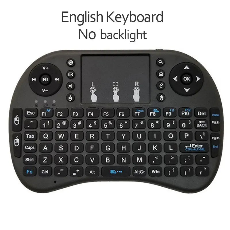 Colorful Backlight English Russian 2.4G Air Mouse Remote