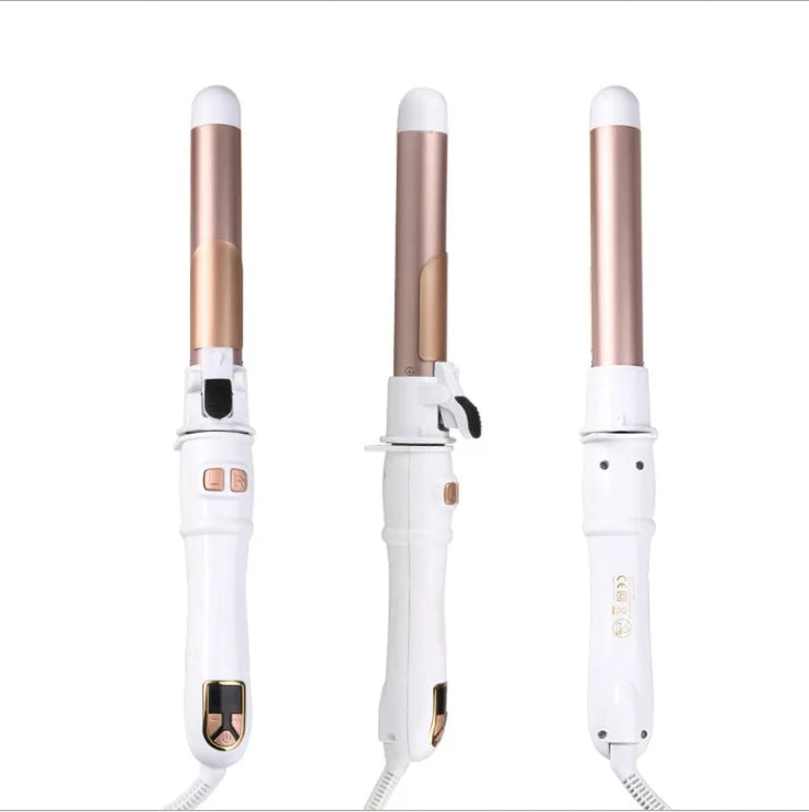 1inch rotating curling iron LCD Ceramic Barrel Automatic