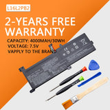 L16L2PB2 Laptop Battery For Lenovo IdeaPad 520-15IKB L16S2PB1